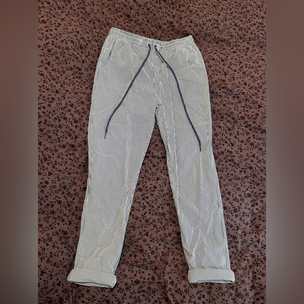 Shinestar Blue and White Striped Pants